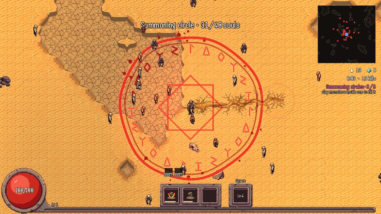 A summoning circle