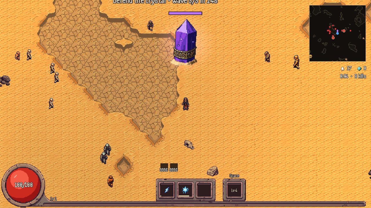 An ancient crystal